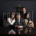 16-06-2004 Martijn Lusink / Touriya Haoud    Oger Lusink, Martijn Lusink, Touriya Haoud and Coco de Meyere at office in Amterdam, June 16, 2004.

[keywords]Posed, Eyecontact, Smiling[/keywords]